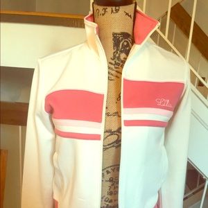 LiLu pink and white jacket